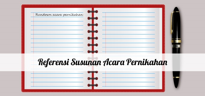 referensi susunan acara pernikahan