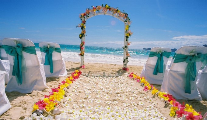 Dekorasi Pernikahan Dekorasi Pantai 1 Pict